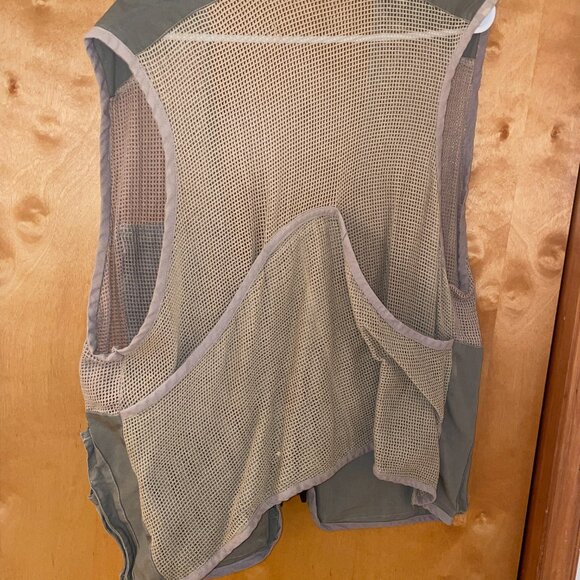 Ex Officio Men's Mesh Fishing Vest Hiking Outdoor Cargo Khaki Size XL - Picture 5 of 7